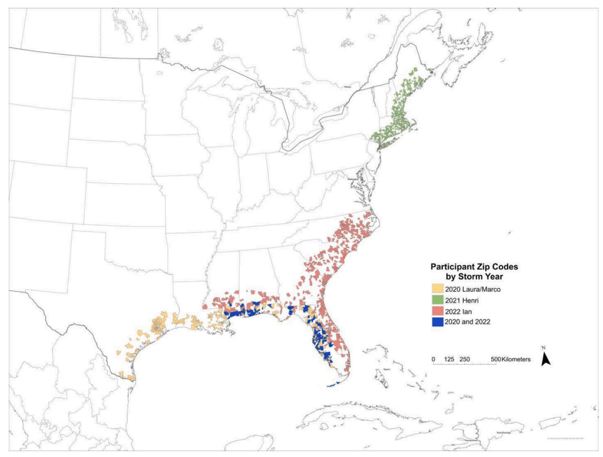 How self-efficacy and response efficacy change with risk and adaptation behaviors during tropical cyclones